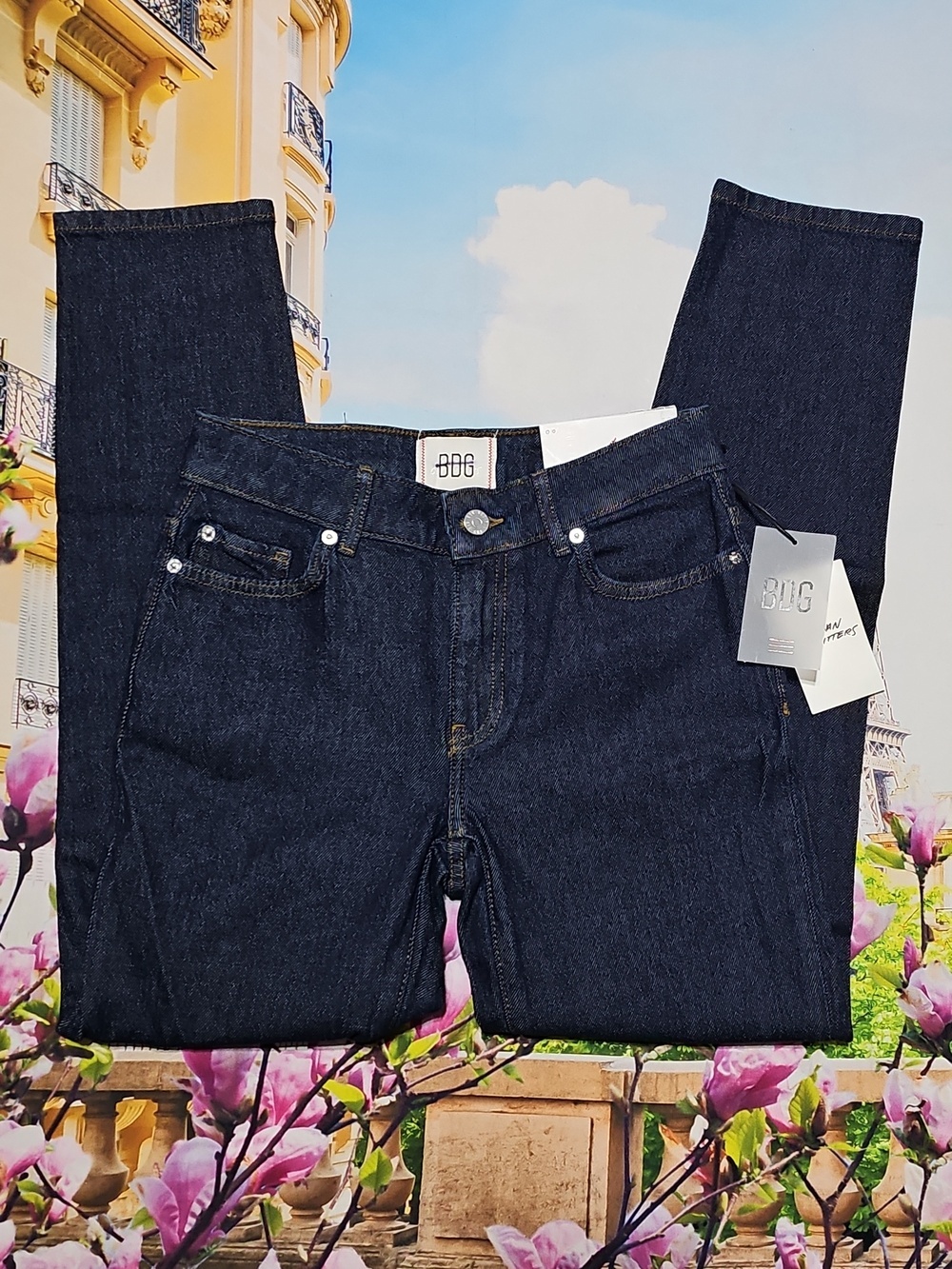 BDG Mid Rise Skinny Jeans Size 24 New